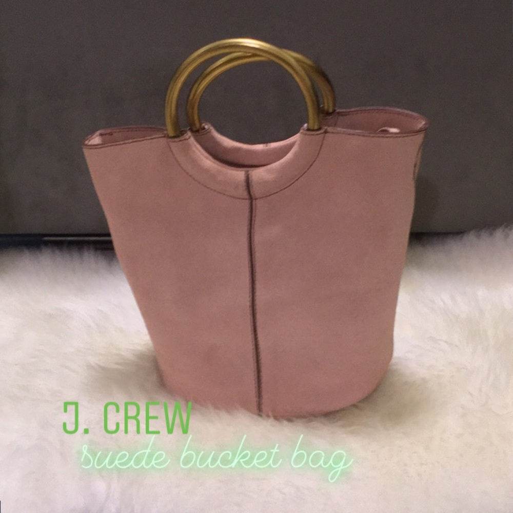 J. Crew Suede Bucket Bag